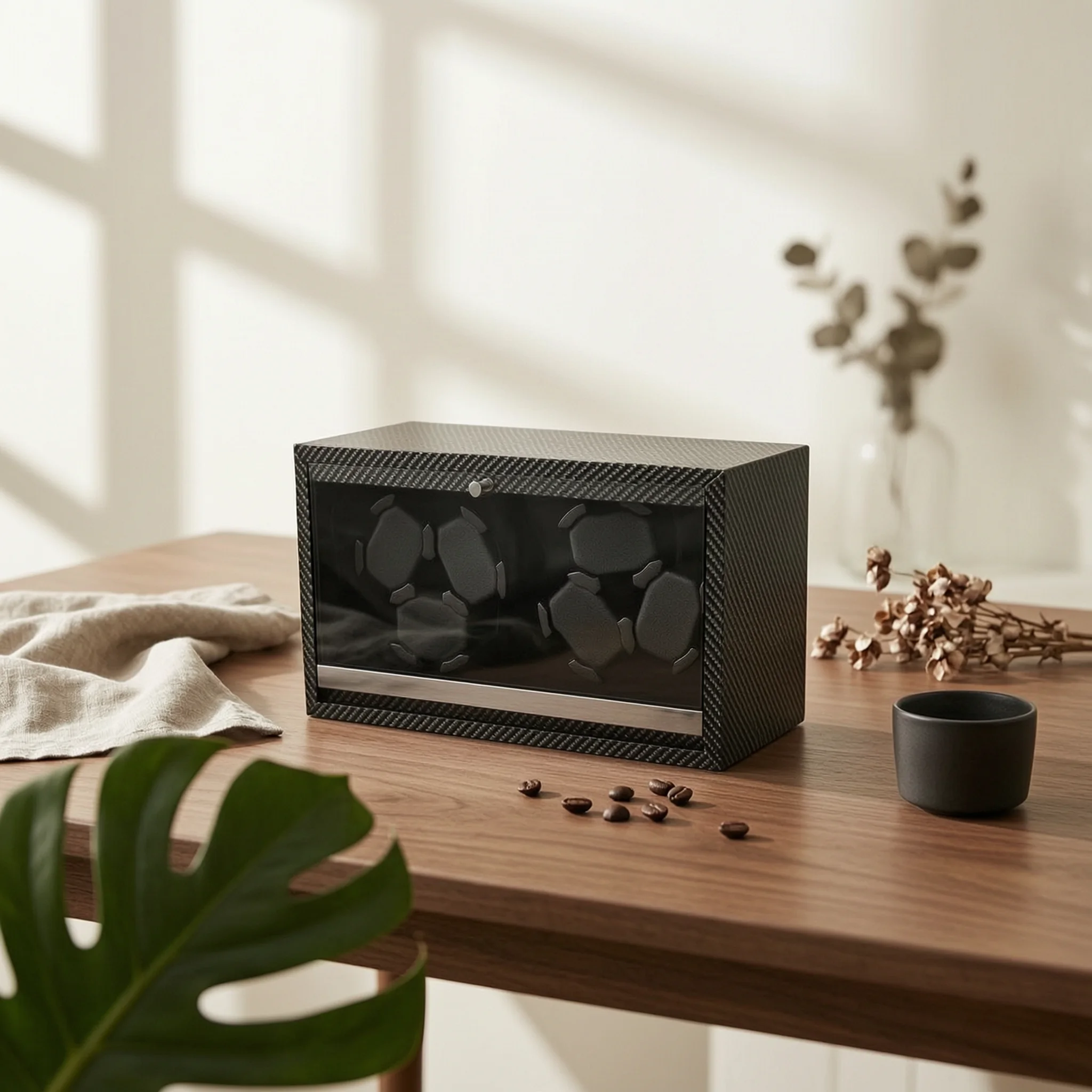 Luxury Watch Winder Box - Automatic Watch Winder Tabletop Automatic Watch