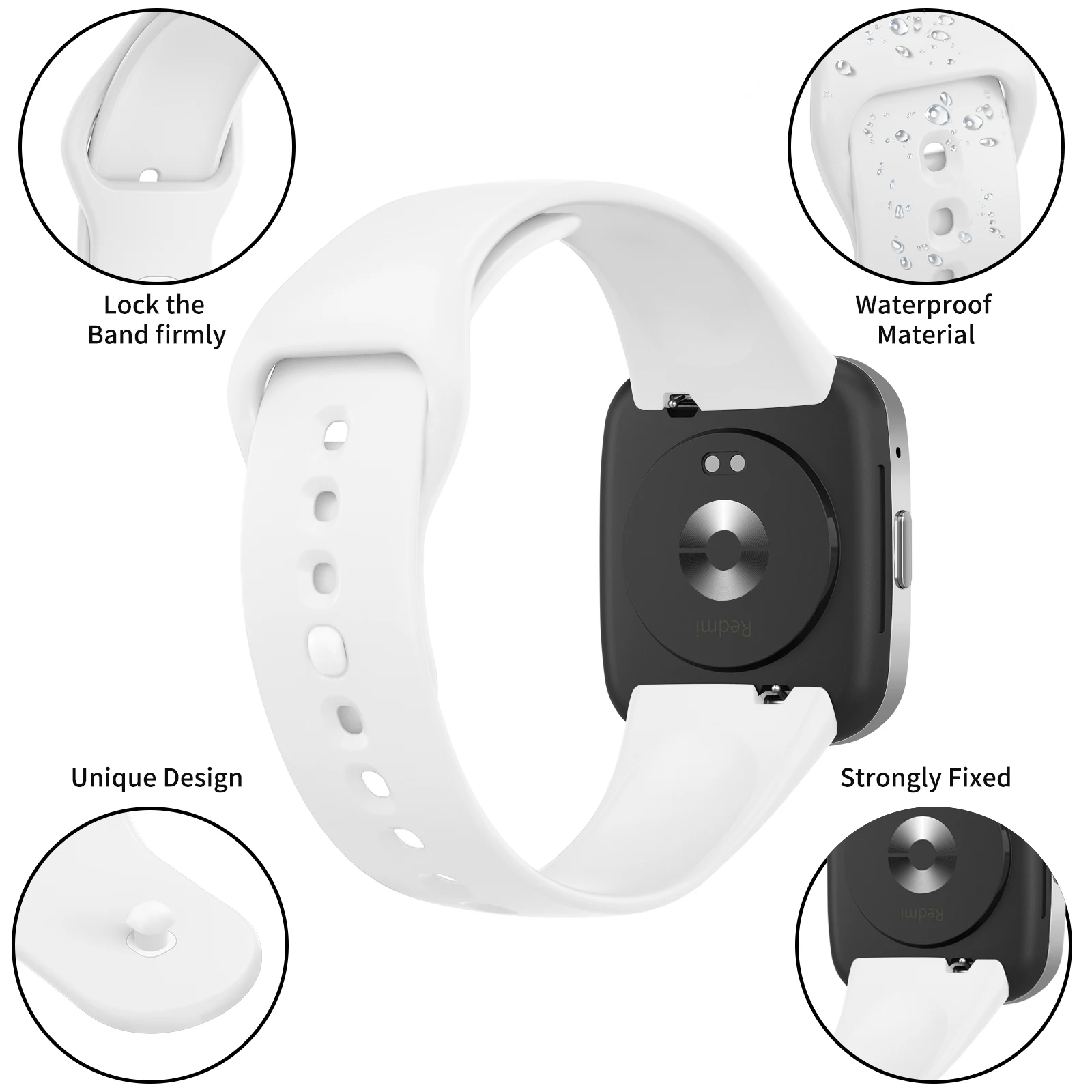 Silikon armband für Xiaomi Redmi Uhr 3 Active Sport band Armband für Redmi Uhr 3 Active Armband Correa Zubehör