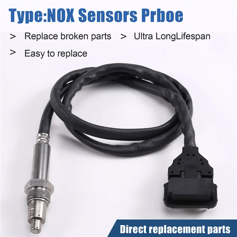 Sonda sensor de oxigênio nox de nitrogênio para veículos de caminhão, sonda para cummins bmw scania volvo daf man vw compatível