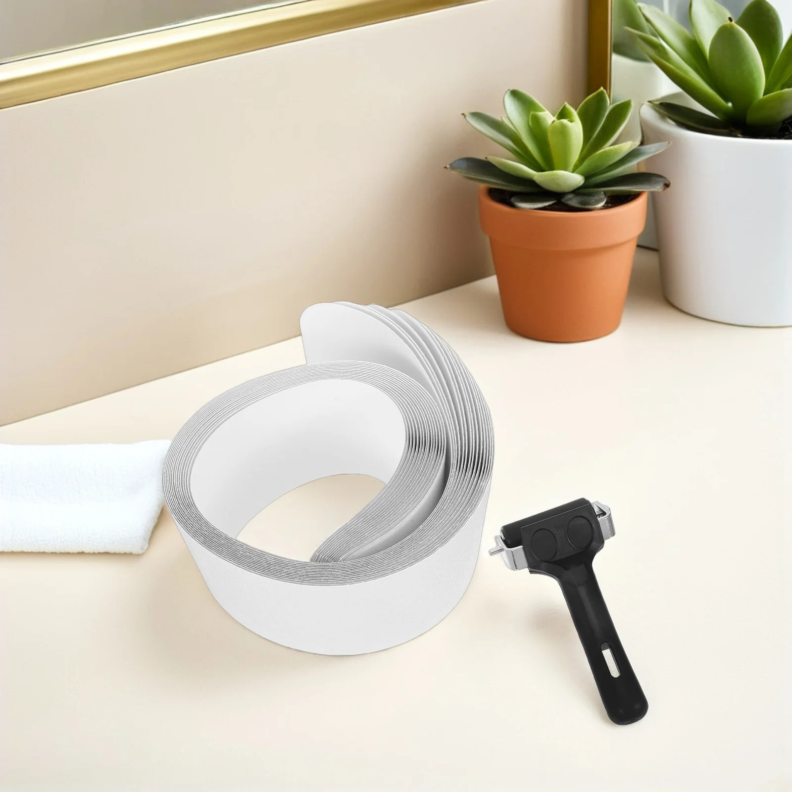 

15pcs Anti Slip Tape: Self Adhesive Stair Treads Non Skid Floor Stickers For Bathtub High Traction Safety Grip