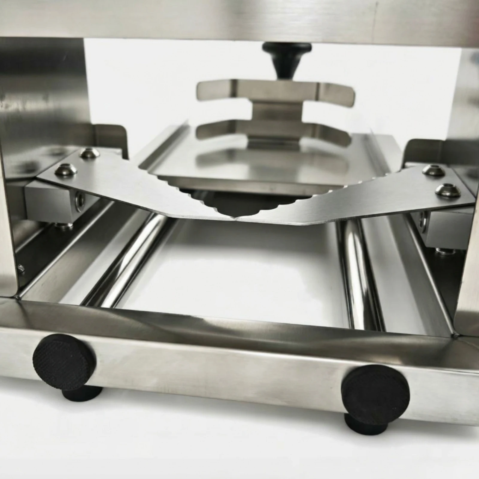 Hamburger Bun Cutter Blades Easy to Install Bun Cutter Blades Stainless Steel Blade Removable Bread Cutter Dishwasher Safe