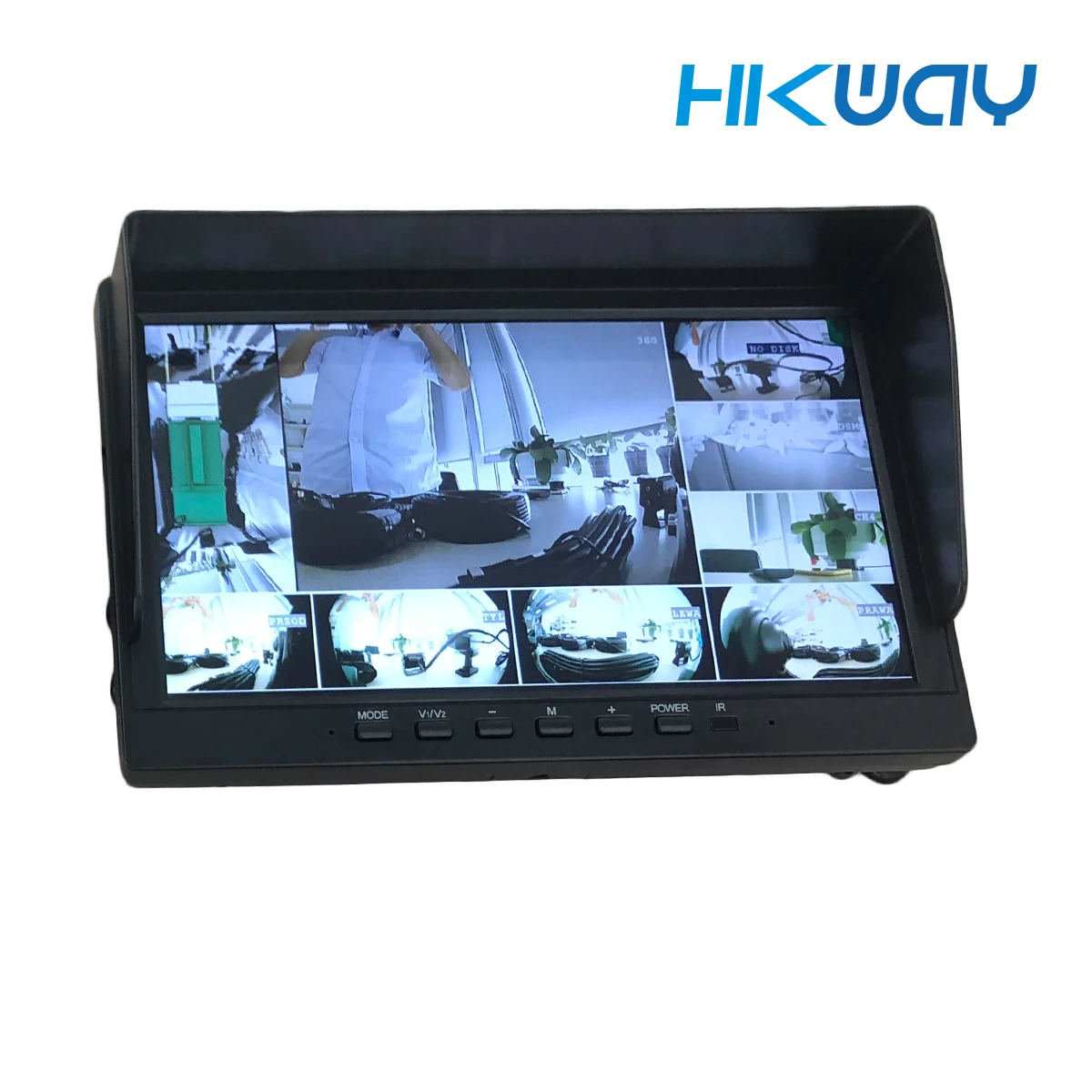 

10 inch Monitor with VGA interface and U shape bracket for vehicle dashboard display for bus truck heavy duty vehicle