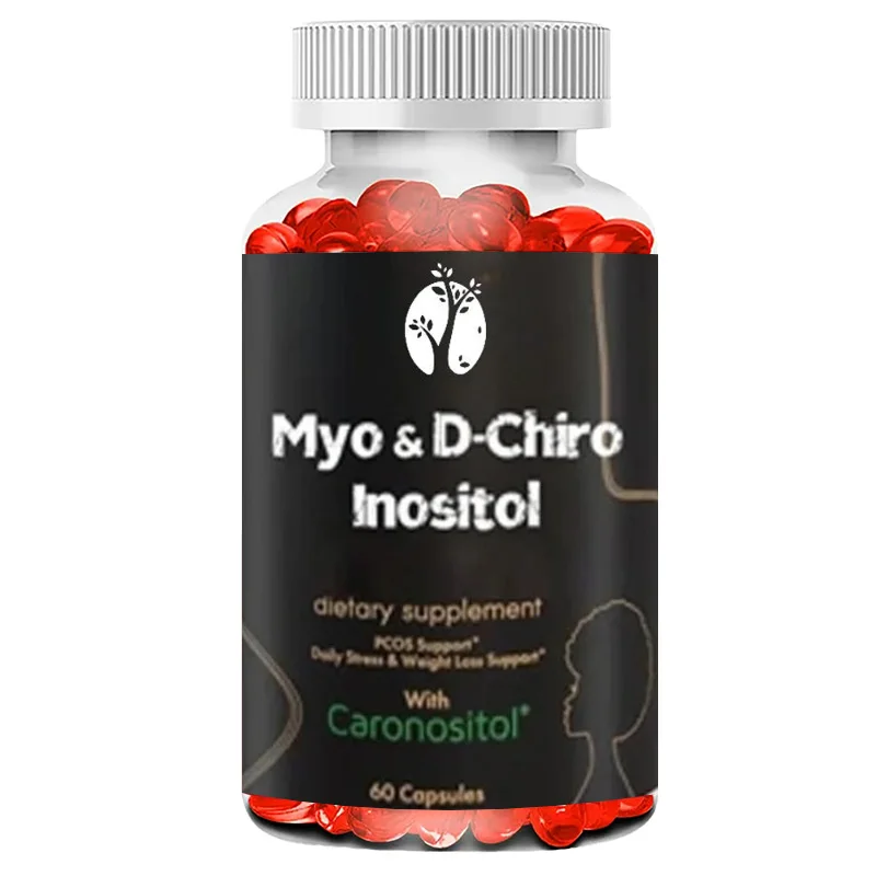 

Витаминный комплекс для девочек с инозитолом, без глютена, без ГМО, 60 капсул