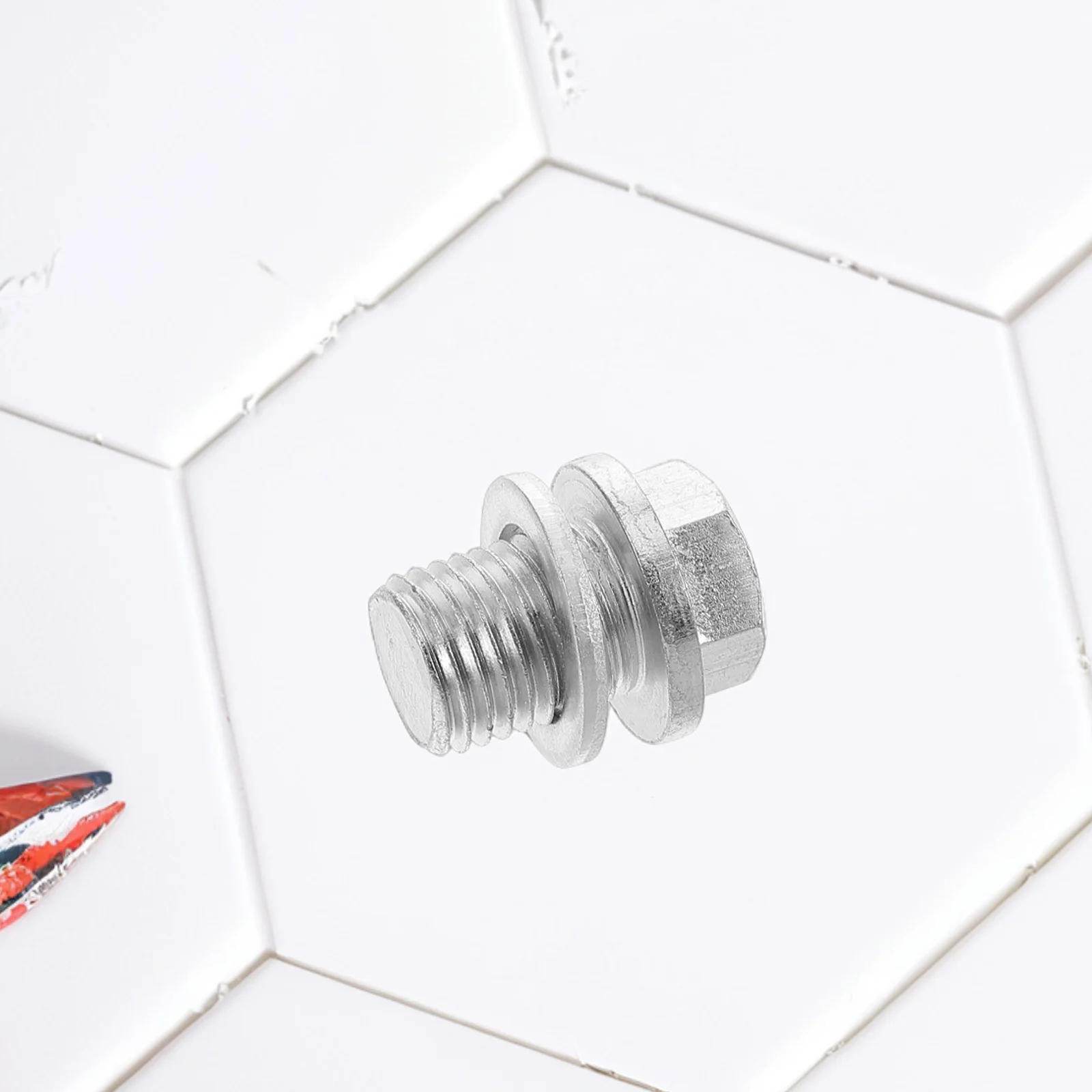 

Engine Oil Drain Plug *1.5 Leak-Proof Replacement Screw With Washer For Oil Pan Drainage Automotive Engine Maintenance