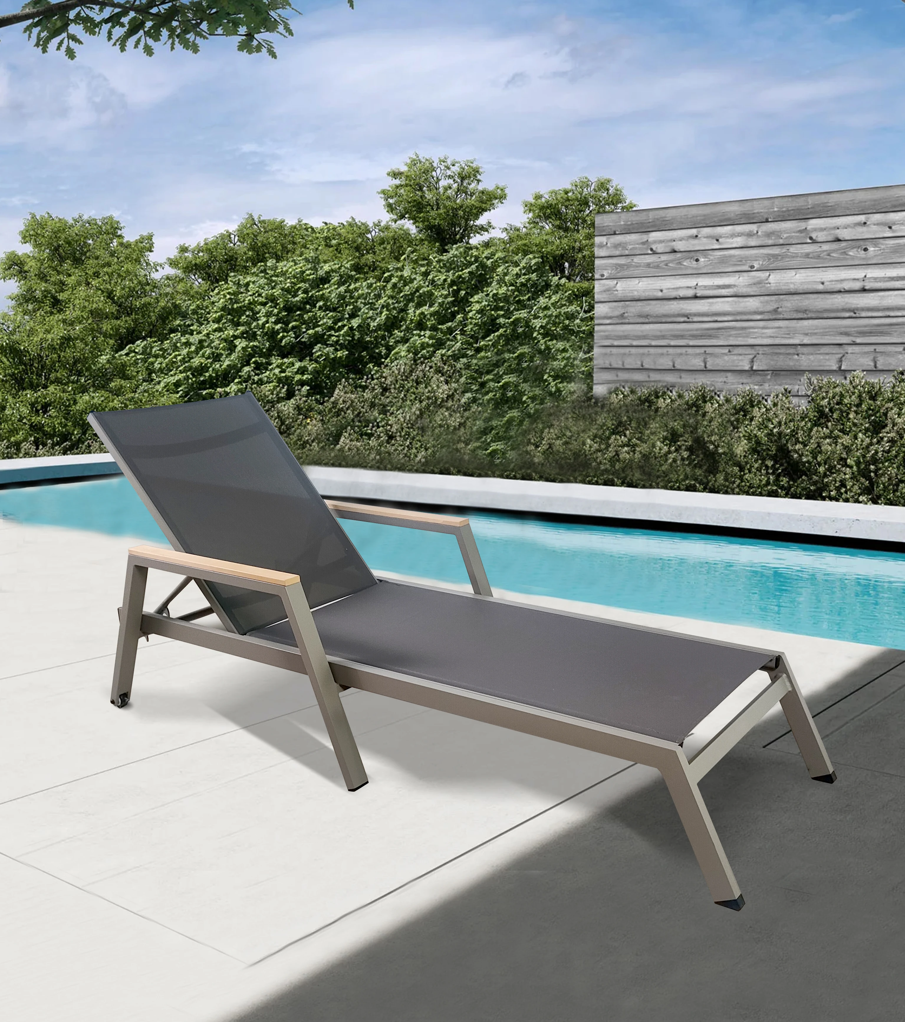 Outdoor Furniture Darwin - xx-Silla de aluminio Darwin de Foshan,