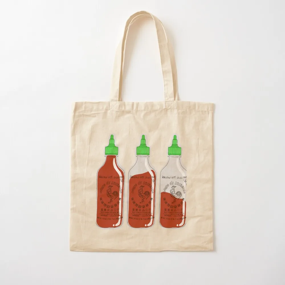 

Sriracha Sauce Tote Bag Shopper handbag large tote bag shopping cart bags