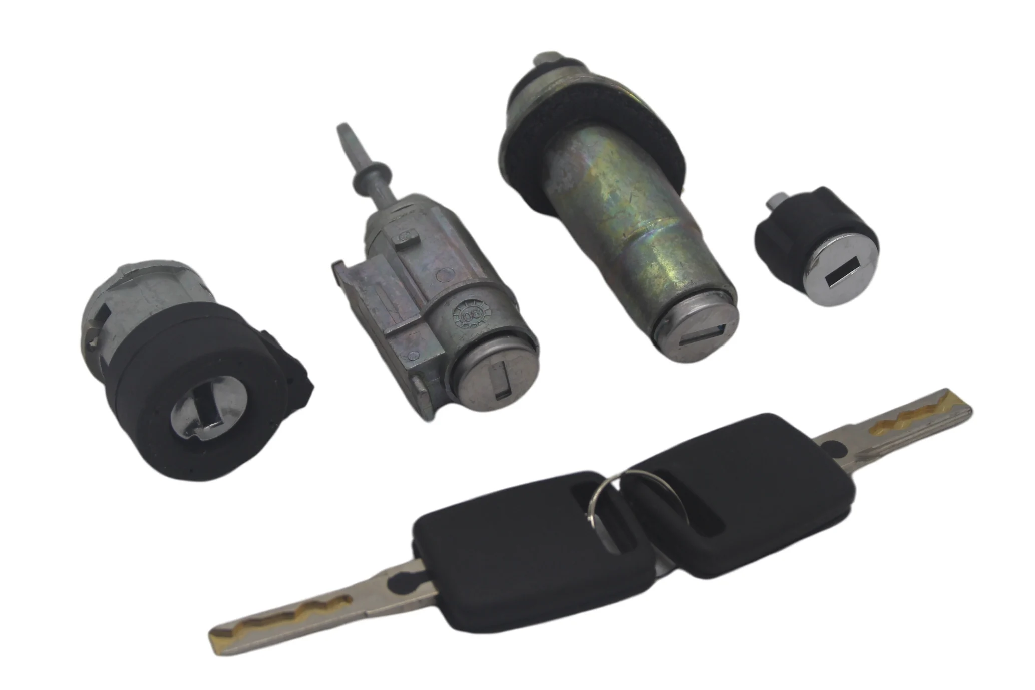 4D0905855G 4B0905851B kompletny zestaw z zamkiem wyłącznik zapłonu lewe drzwi blokada bagażnika baryłkę cylindra dla AUDI A6 C5 4B