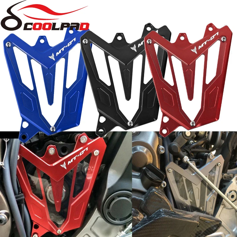 

2021 Motorcycle Front Sprocket Engine Protection Cover Chain Guard Accessories For MT07 MT 07 FZ07 Tracer 2013-2018 2019 2020