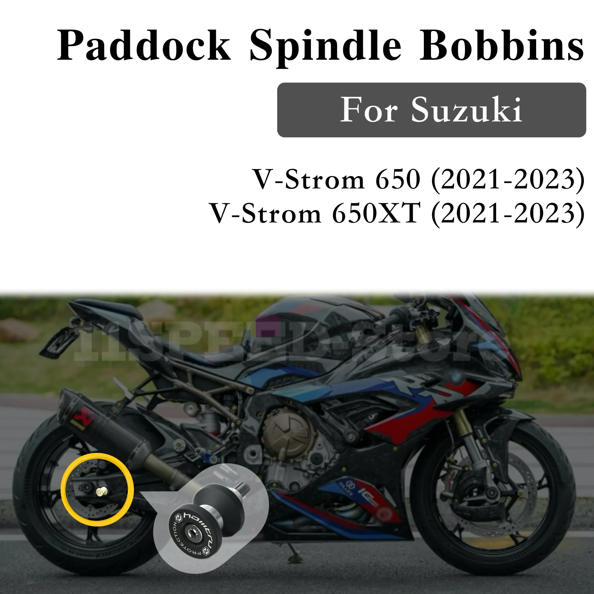 

Шпульки Paddock для Suzuki V-дополнительный 650 Suzuki V-дополнительный 650 XT 2021-2023 защитные аксессуары для мотоциклов