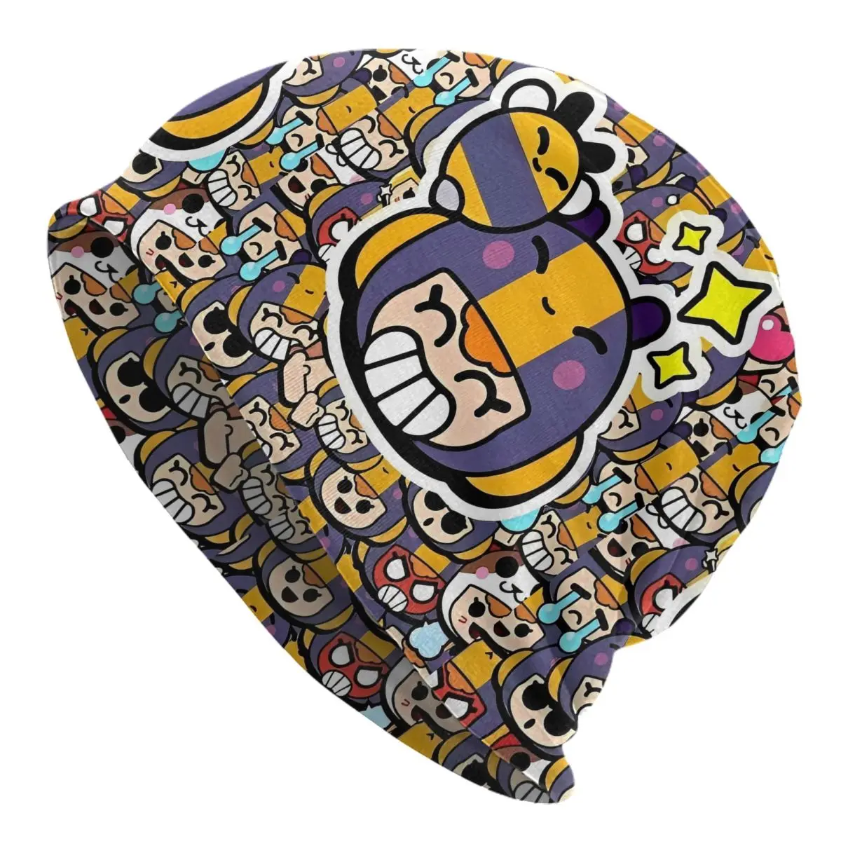 Anime Games Brawling-Heros Caps Hip Hop Autumn Winter Outdoor Skullies Beanies Hats Spring Warm Head Wrap Bonnet