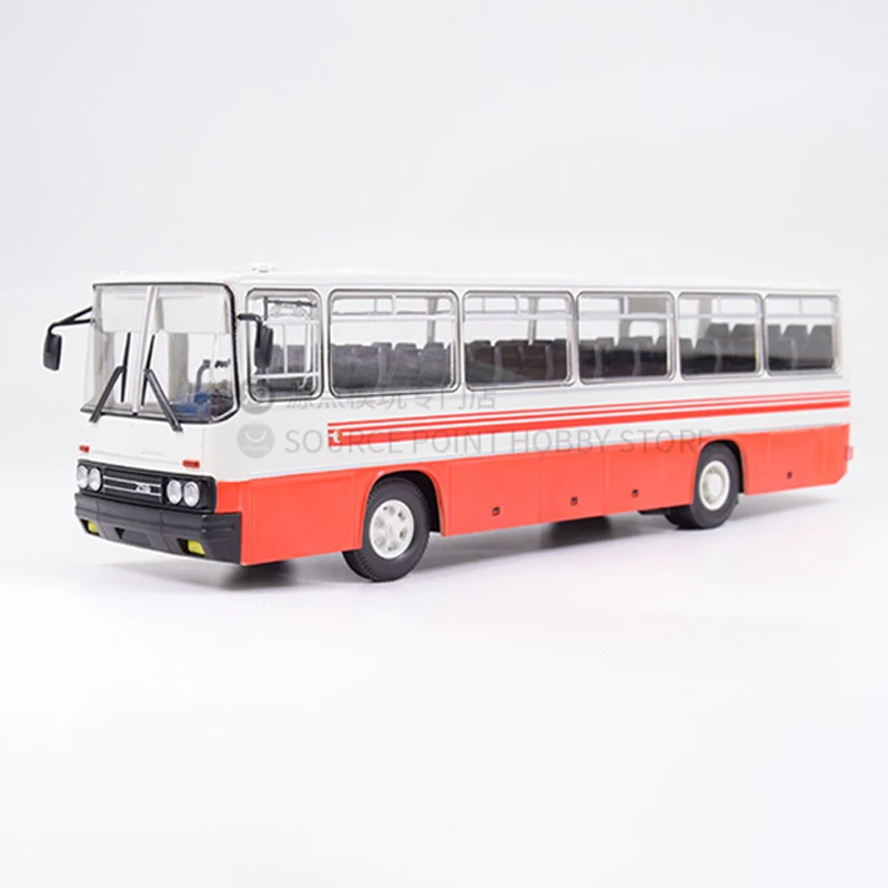 1:43 Scale Diecast Alloy Soviet Union 256 Moscow Large Sightseeing Bus Toys Cars Model 900469 Classics Adult Souvenir Gifts