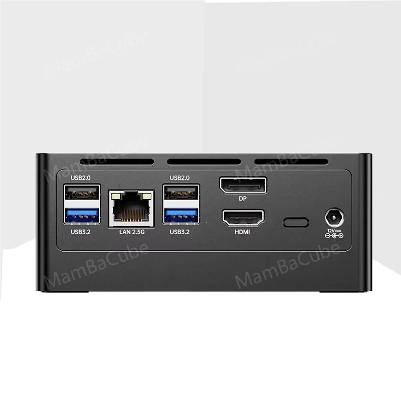 MamBaCube Portable Mini PC Intel N150 Win11 Pro 8GB 16GB RAM DDR4 256GB 512GB SSD WiFi 5 Compact Desktop Home Office Computer