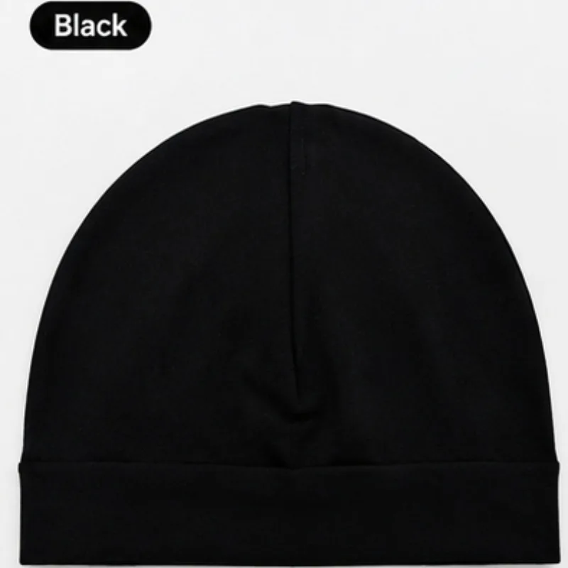 Skullcaps Winter Running Hats Classic Windproof Solid Color Sport Bonnet Breathable Warmer Sport Cap Running Winter Cycling
