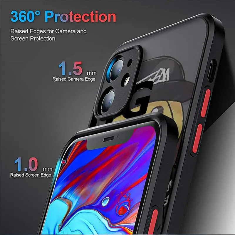 Clear Matte Phone Case for iPhone 15 14 13 12 11 pro Max 13 12 Mini XS XR X 7 8 6 6S plus Luxury Pokemons Pikachu Squirtle Cover