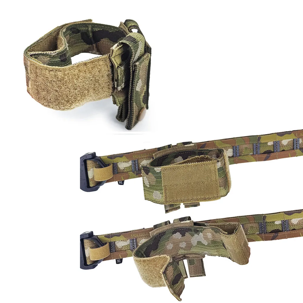 

Slung Belt Catch Tactical Tools Ring Hunting Outdoor MOLLE Tool Waist Belt Holder