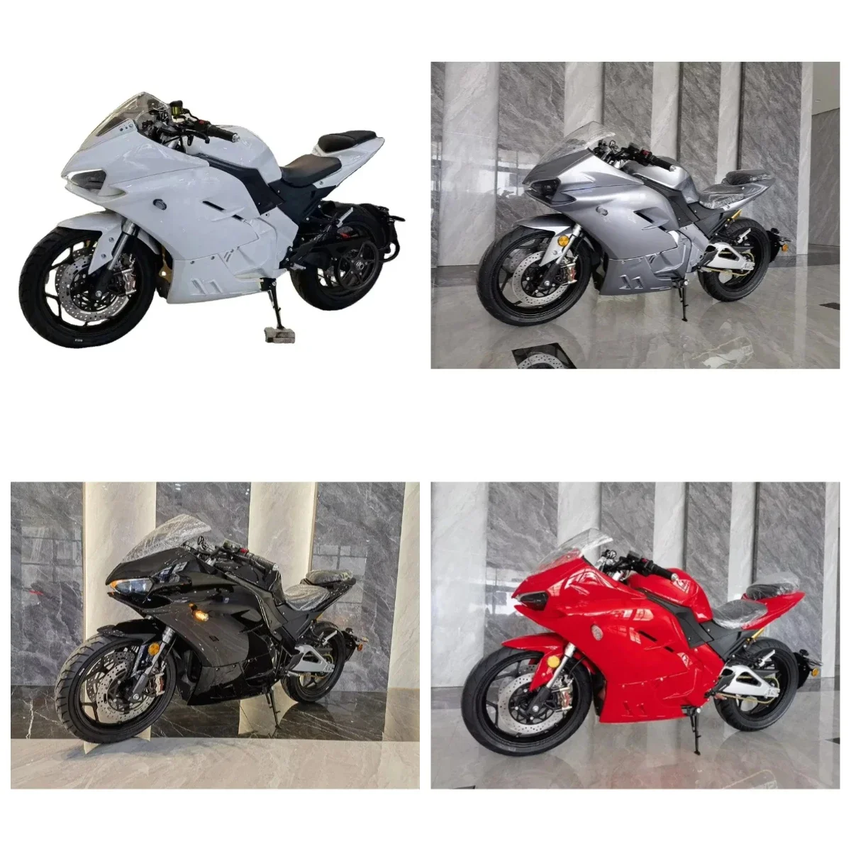 

Adult Electric Motorbike Rear Hub Drive Urban Commuting Scooter 140km/h 60km Range Lithium Battery