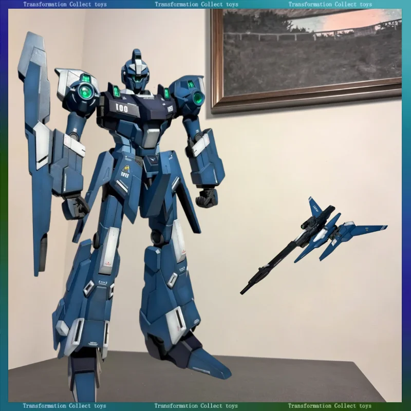 

Модель Trident HGUC ReZel Commander Type, фигурка RGZ-95 Unicorn, аниме-фигурка, масштаб 1/144, набор для сборки, подарок на день рождения