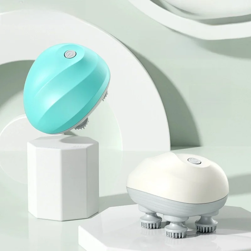 ミニスマート電気防水ヘッドマッサージャードラゴンクローハンド家庭用リラクゼーション頭皮マッサージツールパーソナルケアデバイス