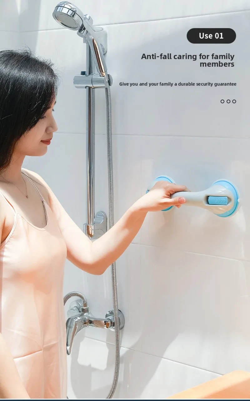 

Ванная комната, присоска без перфорации для пожилых людей, ручка для детей, безопасная ручка без барьера