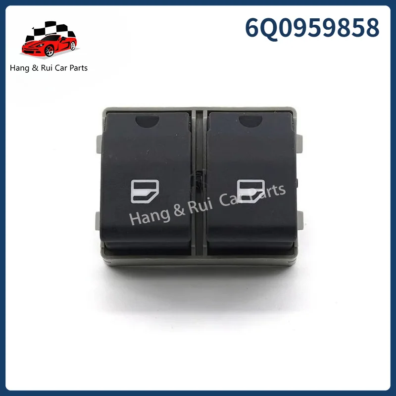 6Q0959858 6Q0 959 858 Car Electric Window Control Switch For Audi For VW Polo 9N Seat Ibiza Cordoba 2002-2009 6Q0959858A
