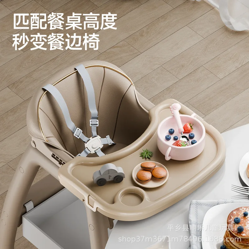 كرسي طعام سميك للأطفال، كرسي طعام تجاري متعدد الوظائف لمطعم الفندق، كرسي طعام للأطفال الرضع