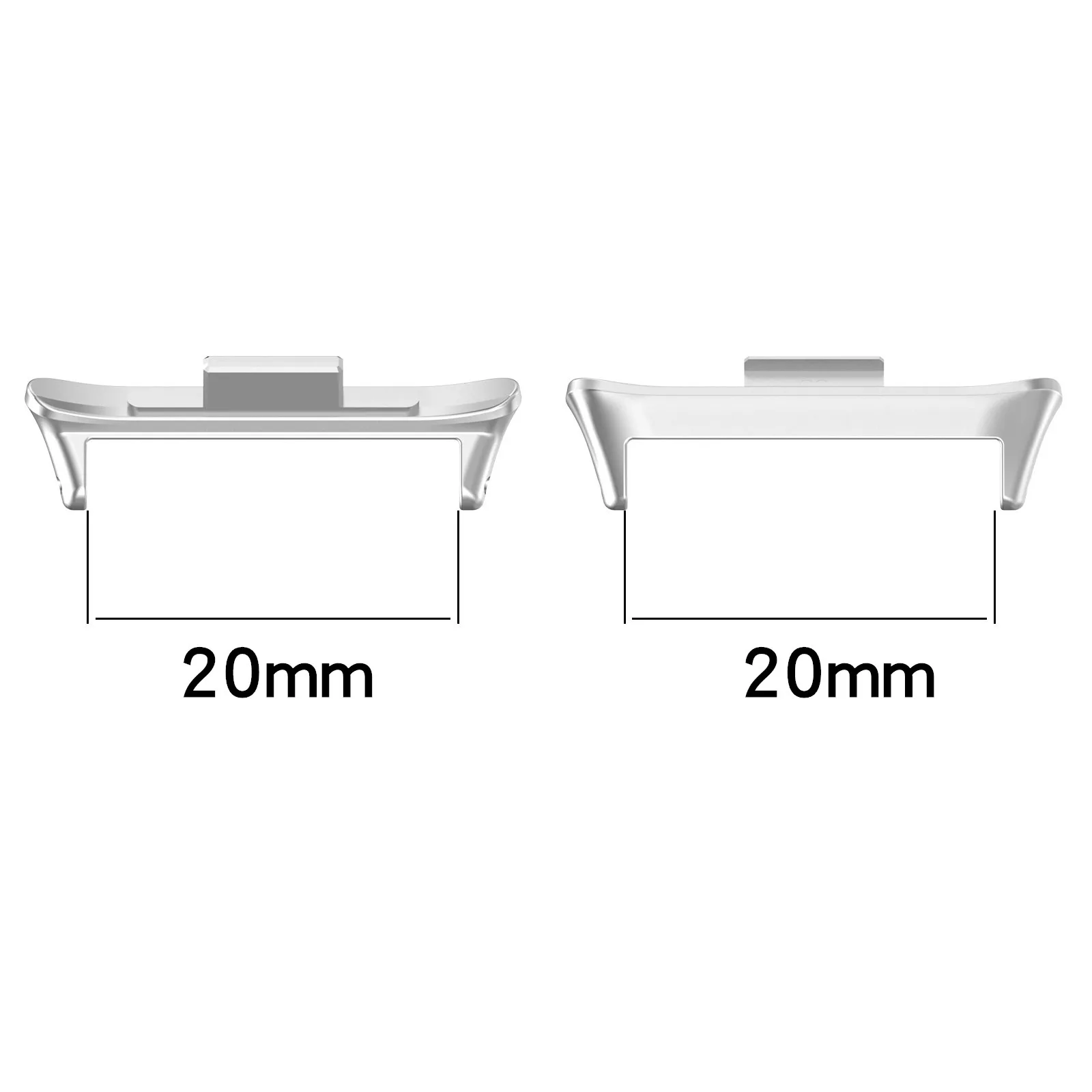 1 Paar Adapter für Redmi Watch 5 4, Armband-Anschluss, Armband, Edelstahl, für Xiaomi Mi Band 9 8 Pro-Anschlusszubehör