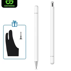 GOOJODOQ Universal Stylus Pen 2-In-1 Aluminum Automatically Absorb Pen For Tablet iPad Xiaomi Samsung Touch Pen Phone Stylus