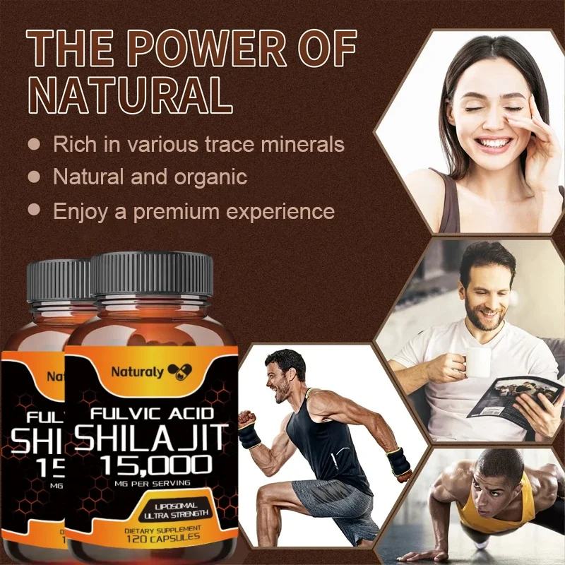 Natural Pure Shilajit Resin Fulvic Acid Test – Immune System Support, Memory and Brain Function, Powerful Antioxidant