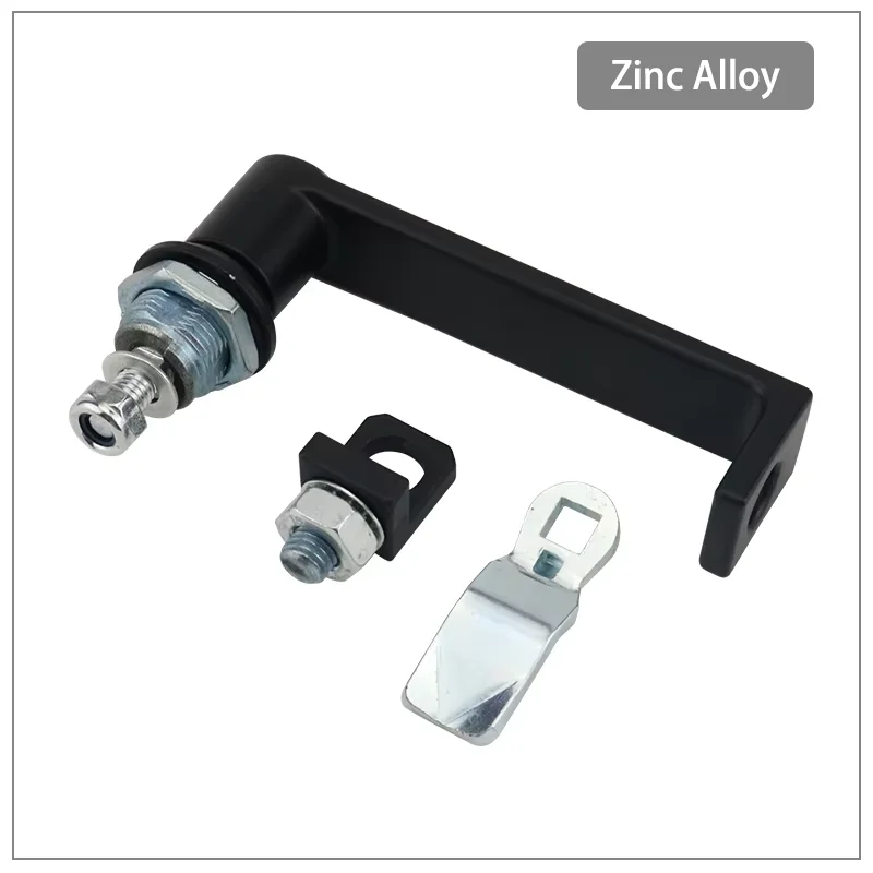 

Zinc Alloy Handle Lock Industrial Electrical Automation Machinery Equipment Cabinet Doors Rotating Handle Lock