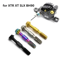 2pcs Bicycle hydraulic brake clamp titanium bolt for shimano XTR XT SLX BH90 clamp titanium screw