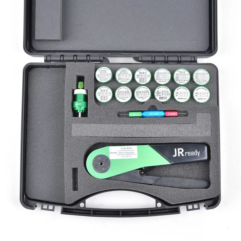 JRready M22520 7 Series ST1049 crimping tool KIT YJQ-W7A M22520 7 01 hand crimping tool with 86 series positioner and G145