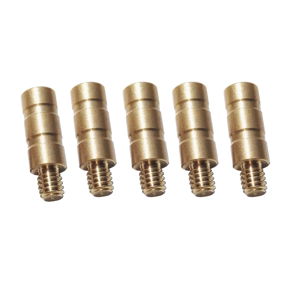 20/30pcs Arrow Counterweight  25/50/100 Grain Archery Copper Arrow Insert Universal Thread Bob-weight Arrow Shooting Hunting