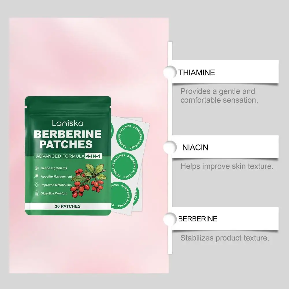  Metabolism Patches Appetite Management & Digestive Support Natural Herbal Boost Body Care Patch Nurtures The Skin