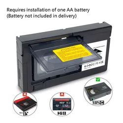 Video Tape VHS To VHSC Half Video Tape Conversion Box Adapter Box MiniDV/Hi8 Is Not Compatible