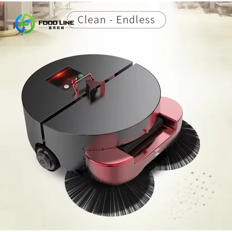 Custom Automatic Robot Cleaner Commercial Scrubbering Robot Vacuum Clean Factory Workshop Sweeper Monster Smart Sweeping Robot