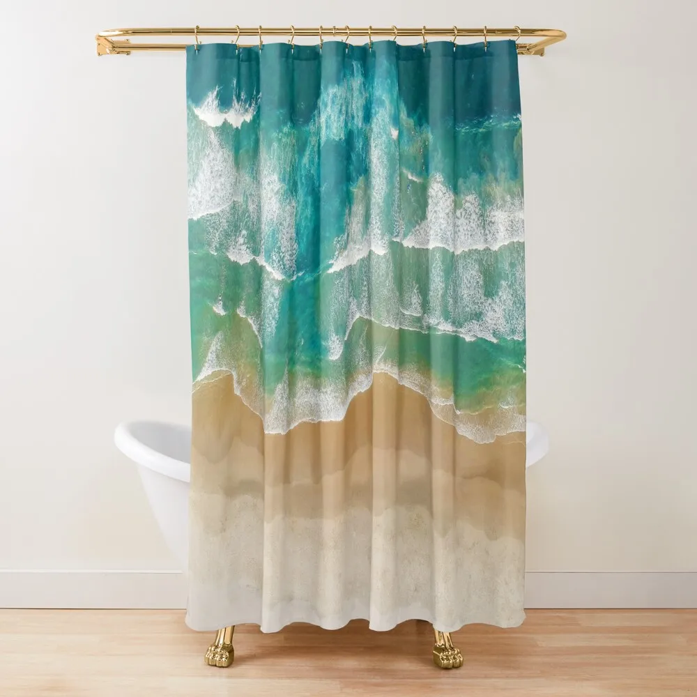 

Crystal Ocean Water and The Beach Shower Curtain Shower Waterproof For Bathrooms Anime Bathroom Bathroom Accessories Curtain