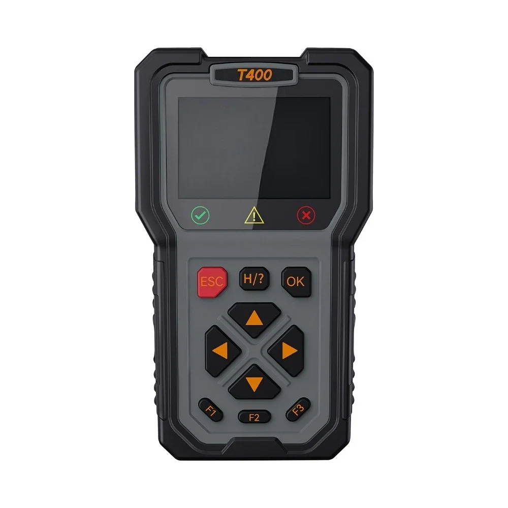 Portable T400 OBD2 Auto Scanner Vehicle Fault Code Reader With Signal Output And Fuel Injector Monitoring Function