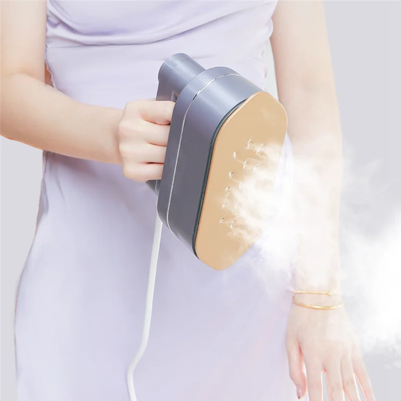 

Отпариватель для одежды Портативный паровой утюг 1200 Вт для переменной ткани, 180 г. ° Вращающийся утюг для дома и путешествий, вилка стандарта США, фиолетовый, прочный