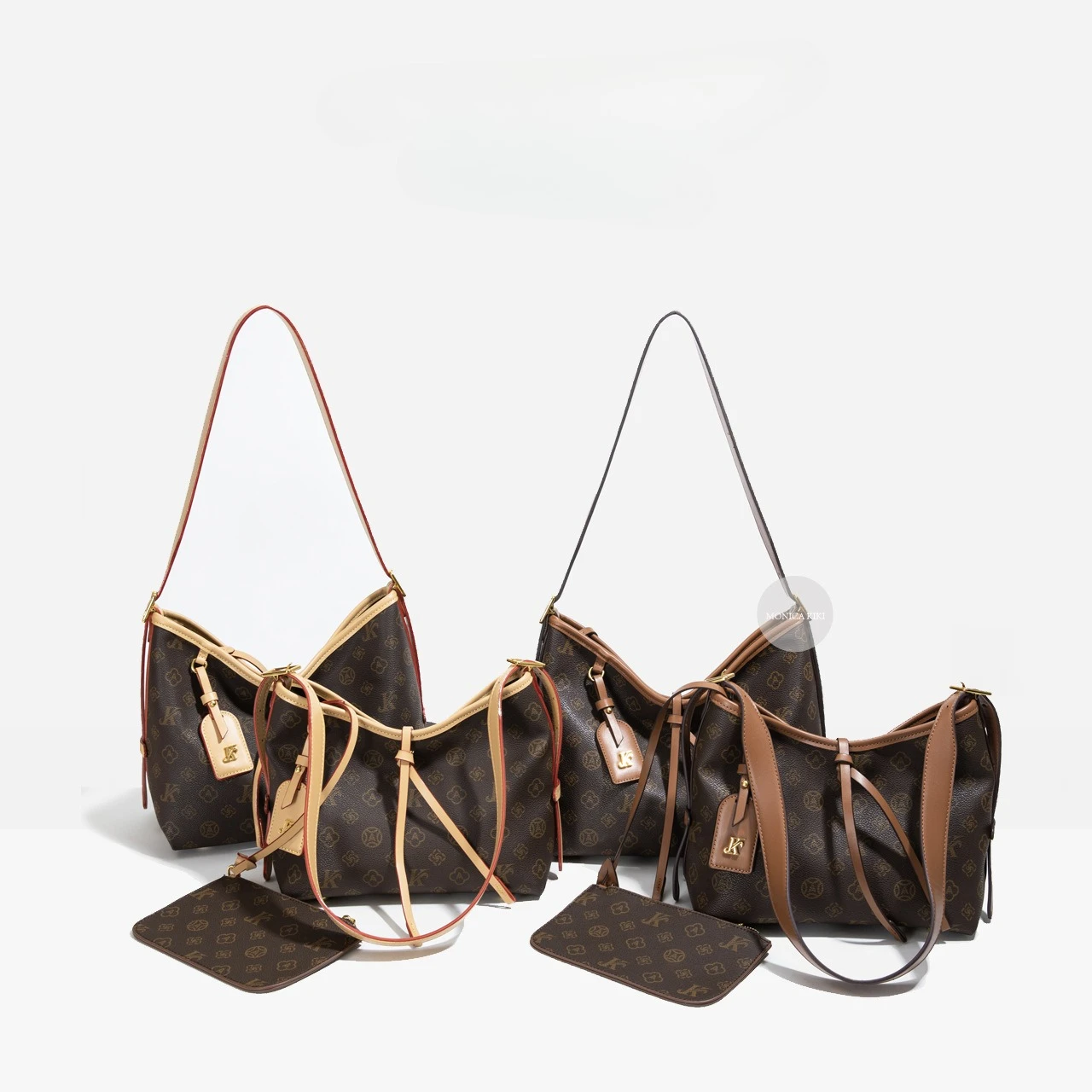 

​Monica-Inspired Work Tote 2025 - Structured Airport Commuter Bag, FullGrain PitCarry Shoulder Purse with SwiftClear Pocket​