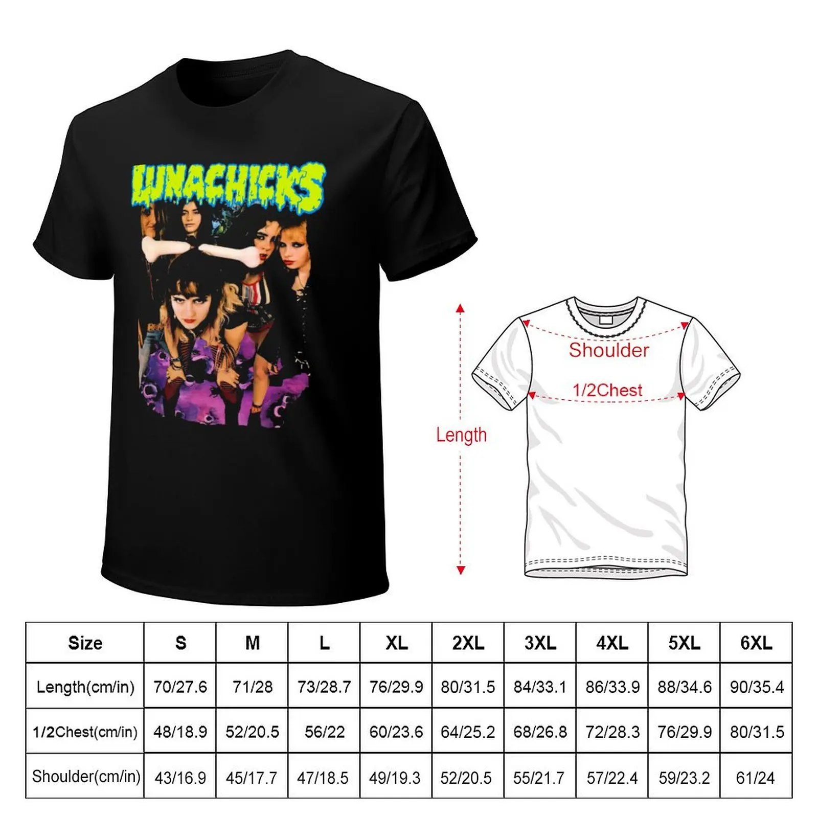 Luna Chicks/Babysitters T-Shirt man t shirt summer T-Shirt