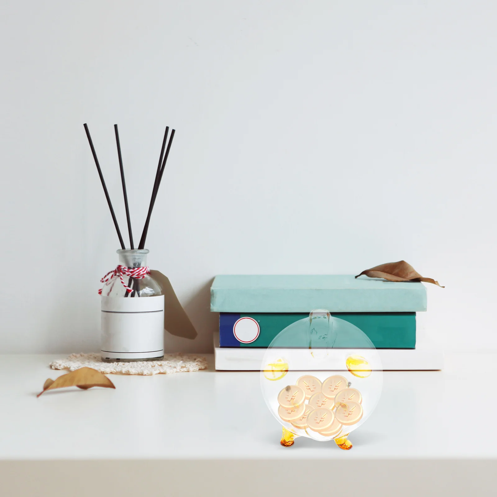 Doorzichtige spaarpot glazen spaarpot voor kinderen Muntbank met grote capaciteit Creatief transparant ontwerp Cultiveert financieel beheer