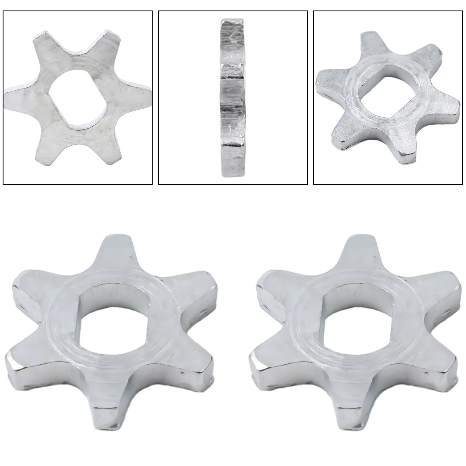 

Tooth Gear Chainsaw Gear Heavy Duty Electric Chainsaw Gear 5016 6 Tooth Sprocket for Angle Grinder Electric Saw