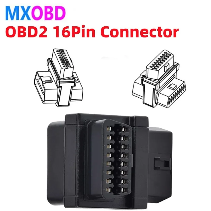 

New Pocket OBD2 OBDII Full 16 Pin Male to 2 Female 1 to 2 OBD Cable Splitter Converter Adapter for Diagnostic Extender