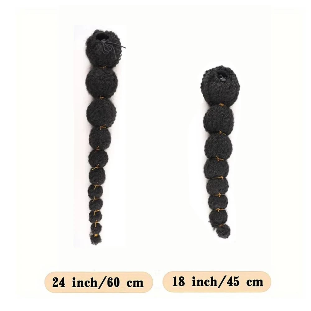Kinky Afro Puff Pferdeschwanz- – Drawstring Afro Curly Puff Ponytail Bewertung und Preis