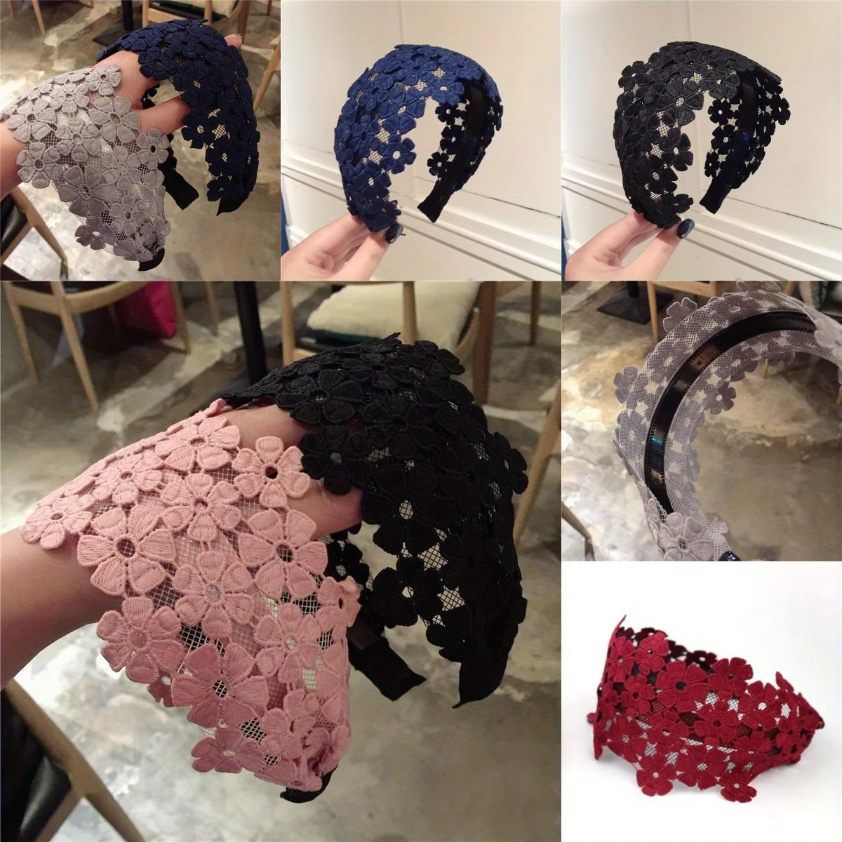 Floral Lace Headban… - image