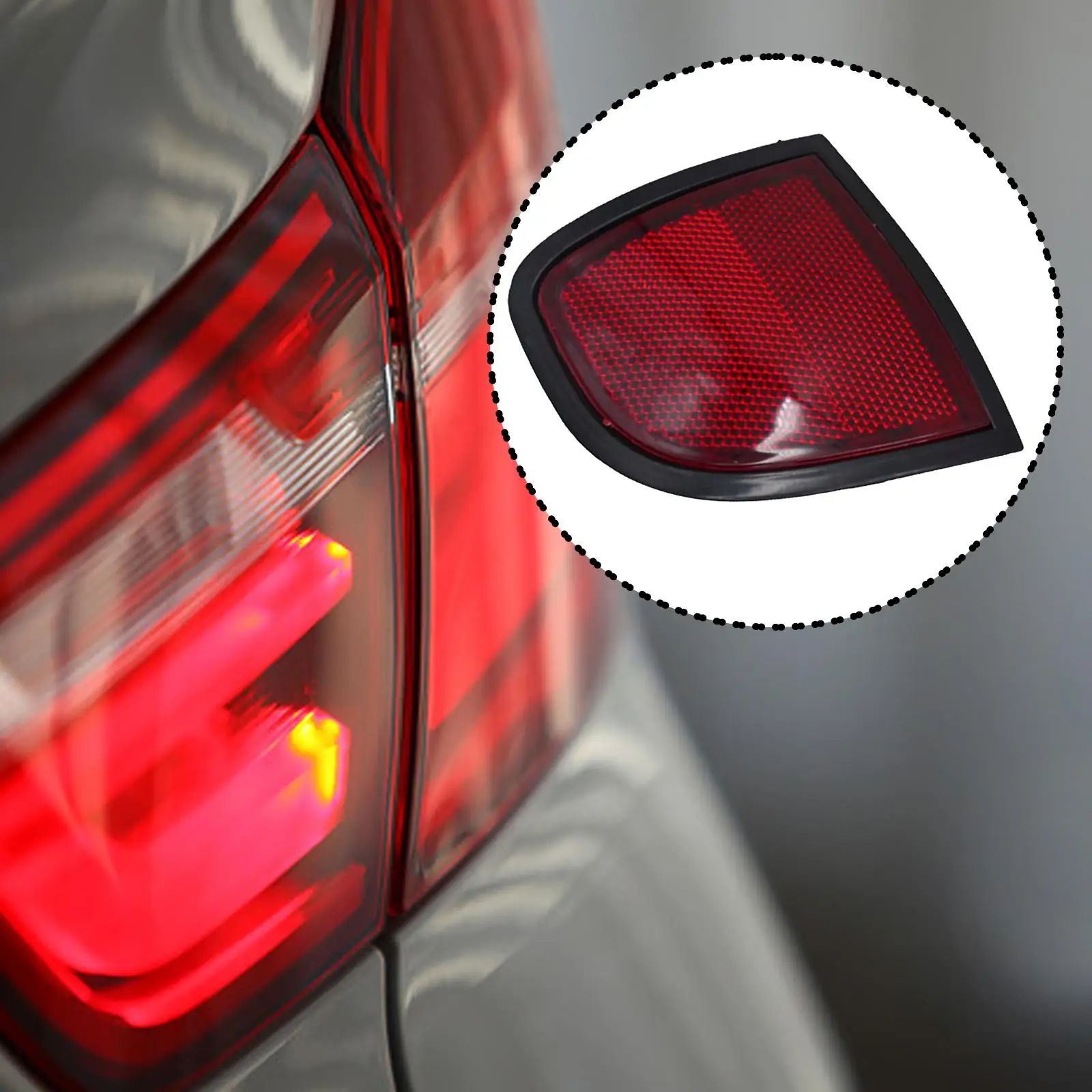 

Сменный задний фонарь отражателя слева для Mitsubishi L200 2005-2015