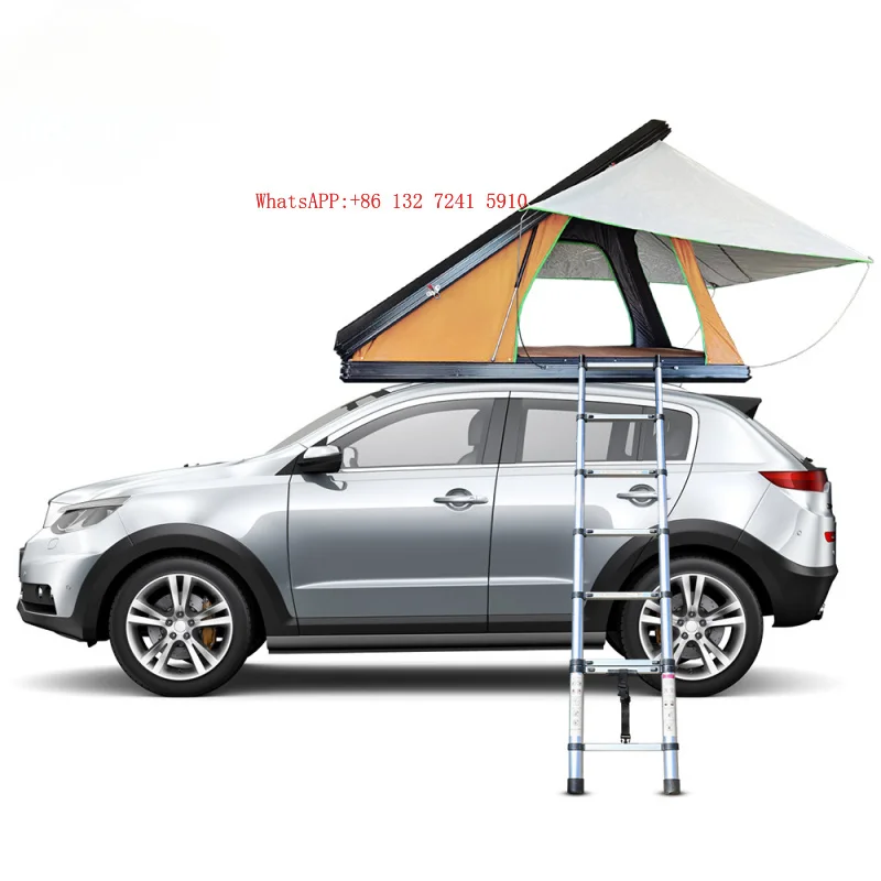 Small Ox Fabric Summer Tent Quick Opening Lightweight Design for Off-Road Rooftop Camping All Weather One Bedroom Adventure