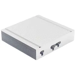 Electronic Radiator Aluminum Dense teeth Heatsink Extruded Heat Sink Computer Water Cooling System 80*80*18mm