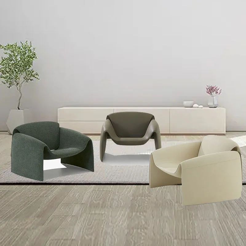 

Living room light luxury modern creative special-shaped crab chair, model house Internet celebrity leisure chair