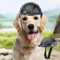 Casco seguridad ajustable para perros pequeños y gatos – Bici y moto
